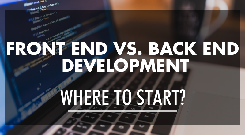 front end vs backend dev